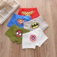 (TER)5pcs/lot Kids Boys Underwear Cartoon Childrens Shorts Panties for Baby Boy Boxers Panty Teenager Underpants 2-14T BU013