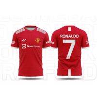 2023 NEW   shirt cristiano cr7 ronaldo back in mu manchester-united T SHIRT cool  (Contact online for free design of more styles: patterns, names, logos, etc.)