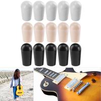 +10pcs Plastic Guitar Toggle Switch Tip 4mm Cap Tip Buttons for LP Electric Black White Yellow 3 Color Guitar Parts Accessorieshot