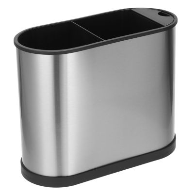 Stainless Steel Household Chopsticks Box Cutlery Storage Box Kitchen Gadgets-SilverTH
