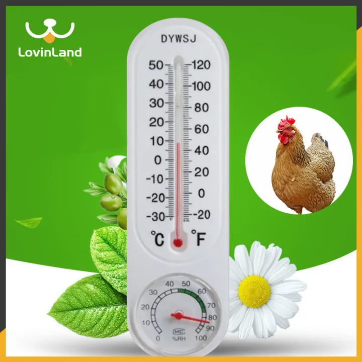 Lovinland Pet Chicken brooder thermometers Poultry breeding temperature