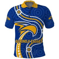 2023 NEW Style (GURINDJI EAGLES) Australia Football Polo Shirt Eagles Indigenoussize：XS-6XLNew product，Can be customization