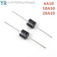 10PCS Rectifier Diode 6A10 10A10 20A10 R-6 DIP 6A 10A 20A 1000V Electrical Axial Diodes