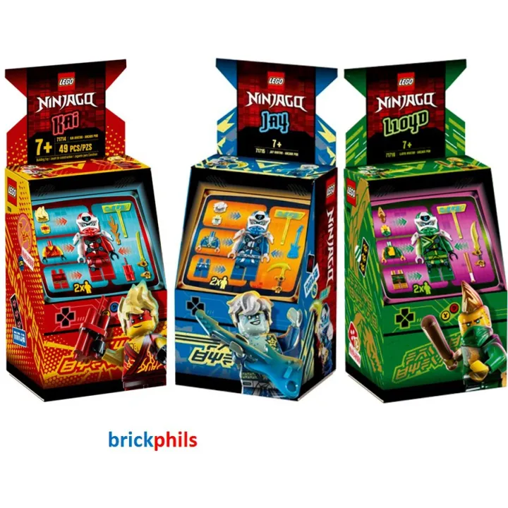 lego ninjago arcade pods