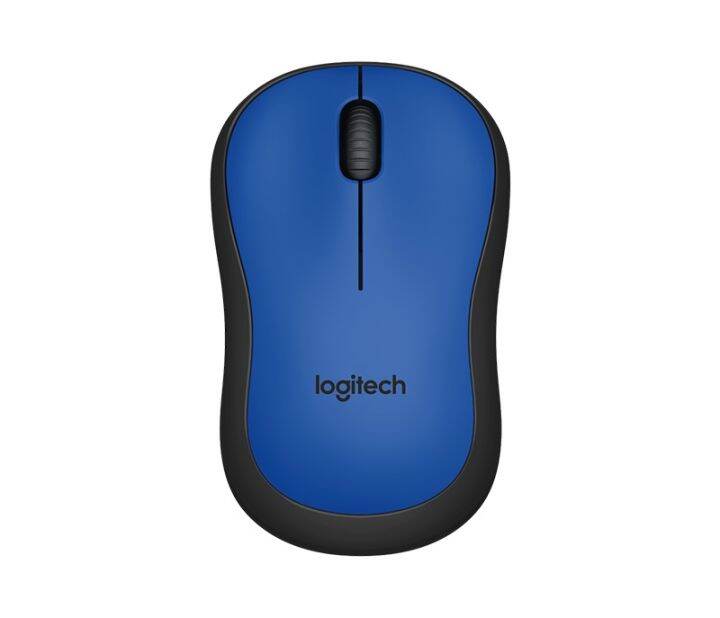 logitech-m221-silent-wireless-mouse-สีน้ำเงิน-ประกันศูนย์-1ปี-ของแท้-เสียงคลิกเบา