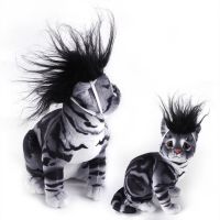 ZZOOI Dress Up Pet Hair Headdress Dog Cat Wig Accessories For Cats Dogs Funny Pet Halloween Headdresses