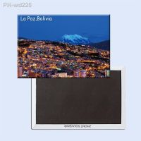 SOUVEMAG La Paz Bolivia Travel Refrigerator Magnets 21133Souvenirs of Worldwide Tourist Landscape