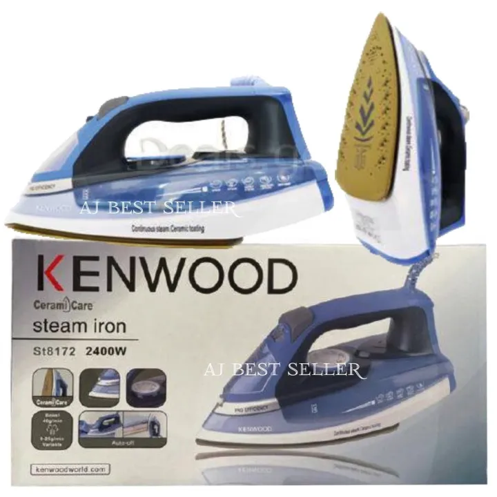 KENWOOD STEAM IRON 2400W Water Jug Included 450ml water tank Anti Drip