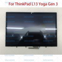 สำหรับ Lenovo Thinkpad L13โยคะ Gen 3หน้าจอ LCD แล็ปท็อปหน้าจอ B133UAN01.2 3Rd NV133WUM-N61อะไหล่แผงเมทริกซ์