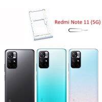 ถาดซิมเอสดีการ์ดโทรศัพท์สำหรับ Xiaomi Redmi Note 11 Pro + 5G ของแท้ช่องใส่ซิมชิปใหม่ลิ้นชักพร้อมขาสำหรับ Redmi Note 11 LKT37121อะไหล่