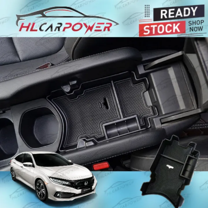 HONDA CIVIC FC ARMREST STORAGE BOX CONSOLE TRAY Lazada