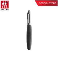 ZWILLING มีดปอกเปลือกผักผลไม้สแตนเลสสตีล  มีความคมและทนทาน   60 มม. สีเงิน  ด้ามสีดำ  N38185060