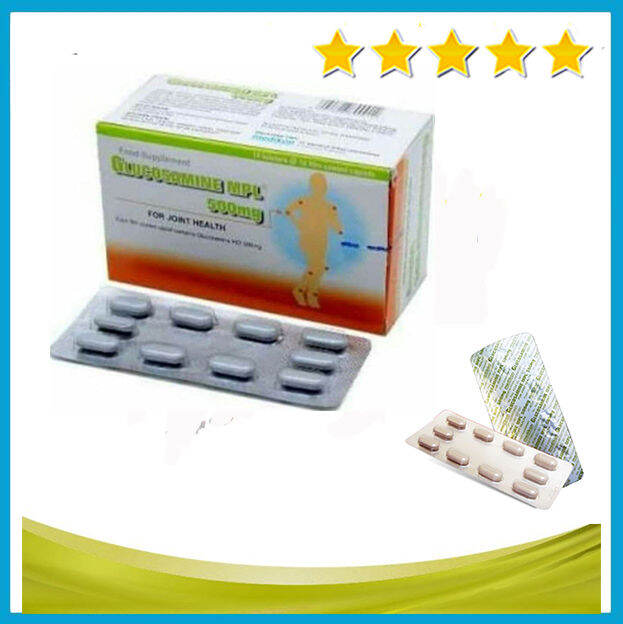 Vitamin Glucosamine MPL 500 mg Isi 10tablet Harga Terbaik Vitamin Sendi yang Baik Untuk