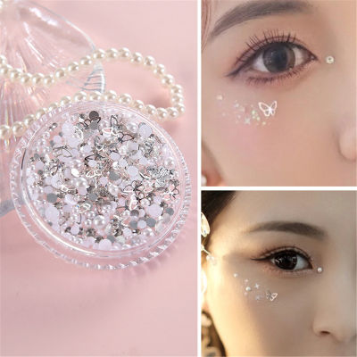 For Face Eyes Decoration Stickers Bridal Sequin Nail Flower Nails
