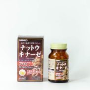 NK Nhật Viên Uống Chống Đột Quỵ, Tai Biến Natto Kinase 2000FU Orihiro Hộp