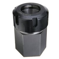 1pc Hex ER32 Collet Block Hard Steel Spring Chuck Collet Holder สําหรับเครื่องกลึง CNC เครื่องตัดแกะสลัก 45 * 65 มม