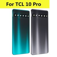 สำหรับ TCL 10 Pro เคสหลังฝาหลังปิดโทรศัพท์ประตูแก้วด้านหลังสำหรับ TCL 10Pro T799B ฝาหลังปิดโทรศัพท์ T799H