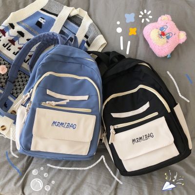 New Style 2022 Backpack Female Korean Version Mori High School Student Schoolbag Trendy Harajuku All-Match Middle