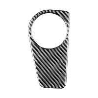 ◕ Carbon Fiber Headlight Switch Adjustment Panel Cover Trim Decorative for Tiguan L 2017-2021 Interior Accessories