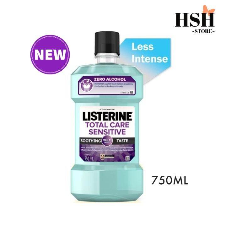 LISTERINE Total Care Sensitive Mouthwash (750ml) Lazada