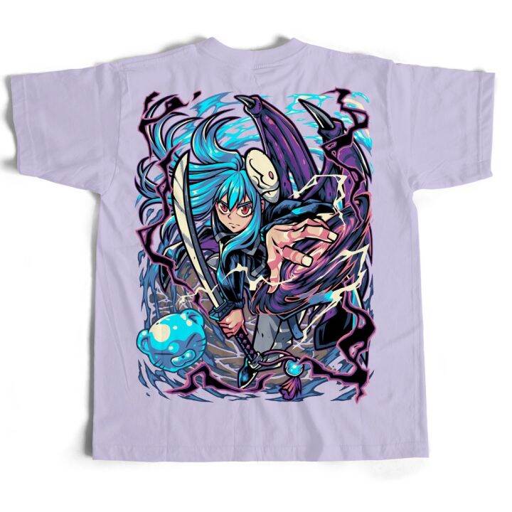 RIMURU TEMPEST DOODLETOONS ANIME INSPIREDD TEE oversized print，250g ...