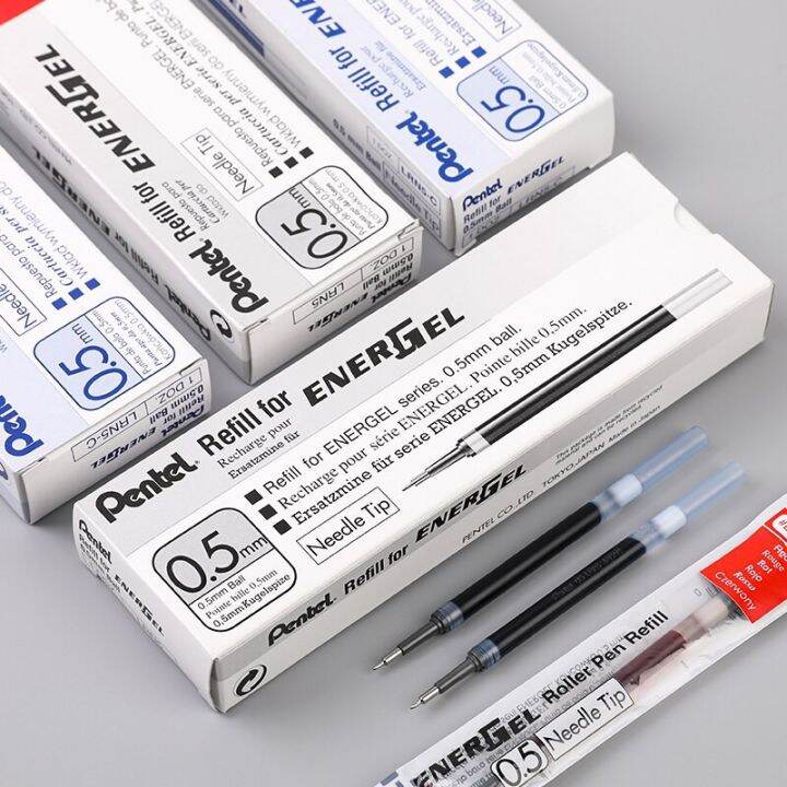 ไส้ปากกา-pentel-energel-รุ่น-lrn5-ไส้ปากกาเจล-เพนเทล-ขนาด-0-5-มม-สีน้ำเงิน-สีดำ-สีแดง-รีฟิล-บรรจุ-12ชิ้น-กล่อง-จำนวน-1กล่อง-พร้อมส่ง