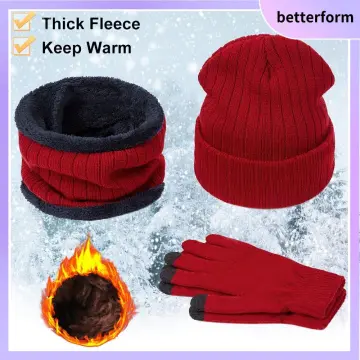 Hat, Scarf and Glove Set - None 