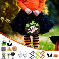 Halloween Candy Cube สำหรับตกแต่งบ้าน, 18ชิ้น prerellenic Basto set, Holiday Rare Toy set