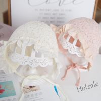 【hot sale】⊕۩☢ C05 Soft Cotton Lace Hat For Baby