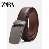 ของใหม่ เข็มขัดหนังแท้ ZARA หัวออโต้ล็อค สามารถถอดหัวตัดสายได้ ส่งจากไทย ส่งเร็ว