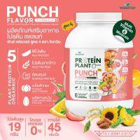 PROTEIN PLANT สูตร 4 โปรตีนแพลนท์ (รสพันช์) ขนาด 5 ปอนด์ ปริมาณ 2.27kg./กระปุก โปรตีนพืช 5 ชนิด ออแกรนิก ปลอด GMO มีโพรไบโอติกส์ 6 สายพันธุ์