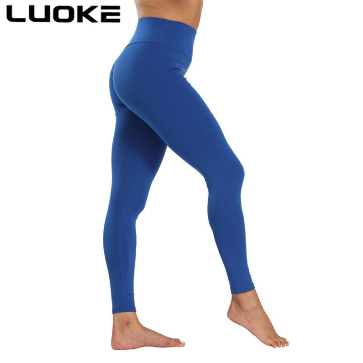 luokeสุภาพสตรีกางเกงกีฬาขายาวleggingผู้หญิงขนาดพิเศษกีฬาเหมาะสำหรับวิ่งโยคะลดน้ำหนักshaping