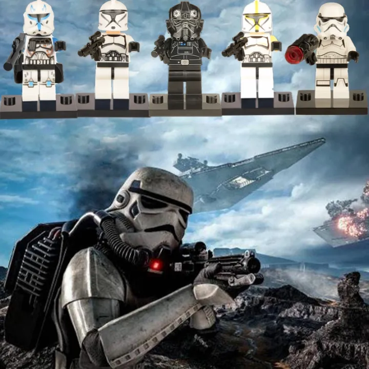 dark-stormtrooper-starwars-the-rise-of-skywalker-วันเกิดของขวัญของเล่นเด็ก-diy-building-blocks-minifigures-อิฐภาพยนตร์