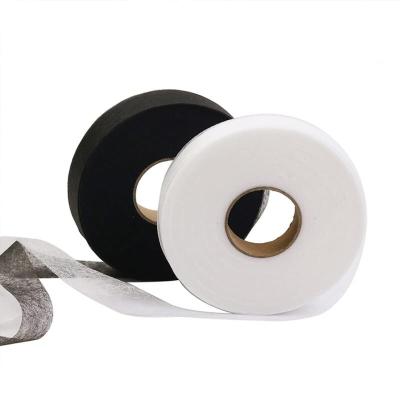 70Yard White/Black Double Sided Sewing Accessory Adhesive Tape Cloth Apparel Fusible Interlining DIY Accessories Patchwork Lining