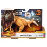 Jurassic World Dominion Roar Strikers Skorpiovenator Medium Dino Figure Nacw 15ex ไดโนเสาร์ จูราสสิคเวิลด์ ของแท้