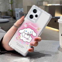 เคสสำหรับ Xiaomi Redmi Note 12 Pro Redmi Note 12 4G 12 Pro + Plus 5G Note 11 11S 11 Pro 11 Pro 11 Pro 11 Pro + 10 10S 10 Pro 4G เคส10C น่ารักการพิมพ์ที่น่ารักเคสสีชมพูอบเชยดิสนีย์ไล่ระดับสีรองรับการกระแทกเต็มรูปแบบ TPU นิ่มป้องกันเลนส์กล้องถ่ายรูป