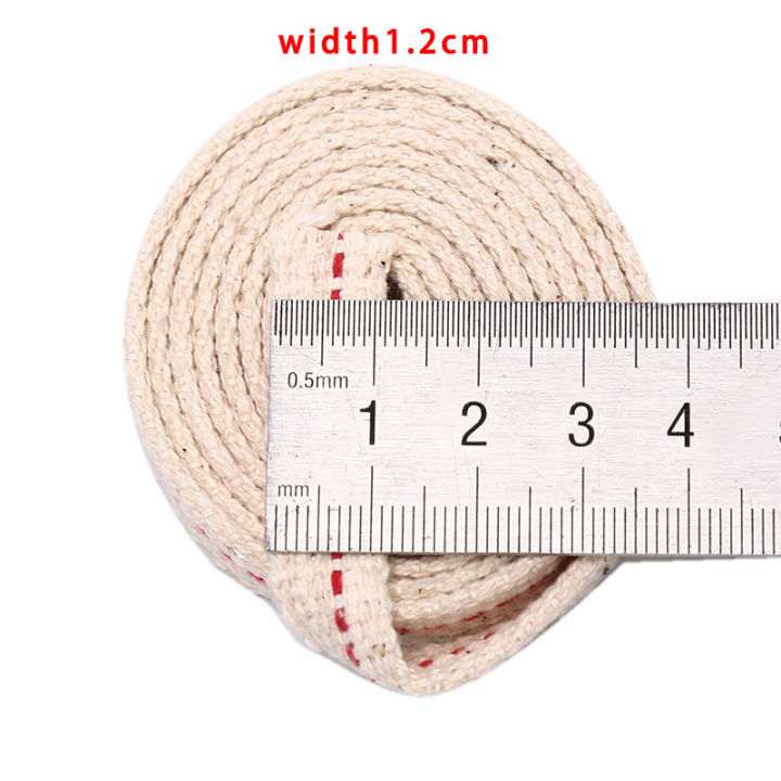 6' Foot Oil Lamp Flat Wick, 1 Inch Wide Cotton Lantern Wick Oil