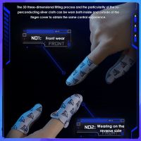 Upgraded Gaming Finger Gloves With Box Breathable Fingertips For PUBG Mobile Games Ultra-thin Finger Sleeve Games Accessories