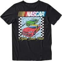 NASCAR Vintage Daytona 500 Shirt Racing Mens Graphic T-Shirt (Black Daytona