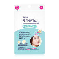 สินค้าแท้✅จัดส่งไว แผ่นแปะสิว แผ่นดูดสิว Olive Young Care Plus Spot Patch #ฟ้า102ชิ้น