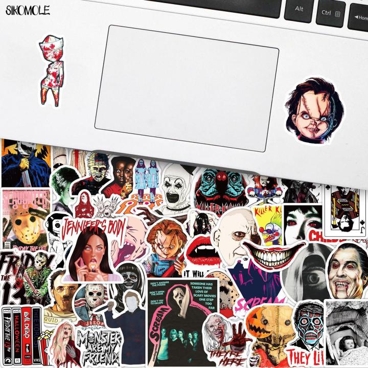 10-30-50pcs-mixed-horror-movie-image-thriller-character-stickers-diy-toys-car-guitar-luggage-suitcase-decals-graffiti-sticker-f5-stickers-labels