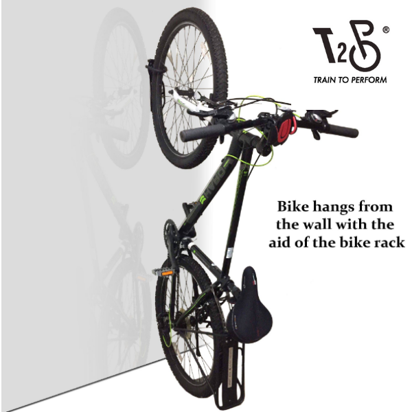 T2P Wall Bicycle Hook Rack Safe Way Hang Bike Space Saving Bicycle