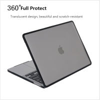 กันกระแทก Soft TPU PC Case สำหรับ MacBook Air 15 M2 Pro 13นิ้ว2020 2019 A2179 A2338 A2337 M1ใหม่ Pro 13.3พร้อม Touch Bar A2251 A2289 A2159 Dual Layer ยางกันชนพร้อมฝาครอบคีย์บอร์ดฟรีของขวัญTH