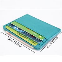 Multi-pockets Card Holder Slim Bank Credit Card ID Card Coin Pouch Case Bag Women Men Thin Business Card Wallet Pouch Organizer Card Holders