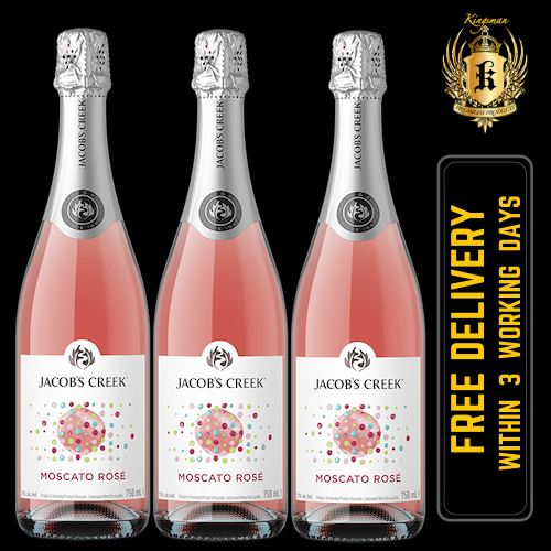 Jacob's Creek Sparkling Moscato Rose (3 x 750ml) BUNDLE DEAL Lazada