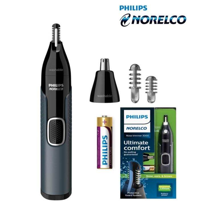 Philips Norelco Nose, Ear and Eyebrow Hait Trimmer 3000 NT3600/42