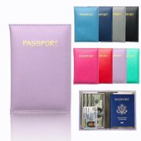 Blocking Travel Passport Holder Cover Slim Id Card Case Travel Bag Passport Protector Travel Accessories Wallets