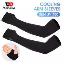 【NATA】 WEST BIKING Bicycle Arm Sleeves Cycling Sunscreen UV Protection Arm Covers Men Women Breathable Running Driving Sport Hand Socks