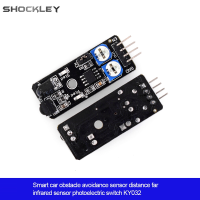 Shockley DC3.3-5V KY-032เซ็นเซอร์เซ็นเซอร์หลีกเลี่ยงอุปสรรครถยนต์อัจฉริยะระดับ TLL เซ็นเซอร์อินฟราเรดเซ็นเซอร์โฟโตอิเล็กทริกโมดูลสวิตซ์ 4ขารถหุ่นยนต์ชั้นเลิศสำหรับ Arduino DIY IR