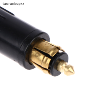 taoranbupxz ปลั๊กตัวเมียยุโรปชนิด12V ช่องเสียบอะแดปเตอร์ที่จุดบุหรี่เหมาะกับรถจักรยานยนต์